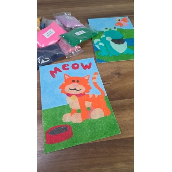 Peel 'N Play Sand Art Activity Kit
